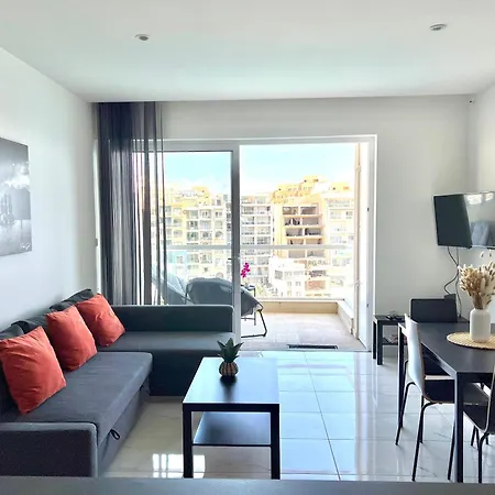 Scenic View 2br Flat In St Julian's Bay By Arcobnb Apartment *