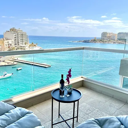 Scenic View 2br Flat In St Julian's Bay By Arcobnb Apartment