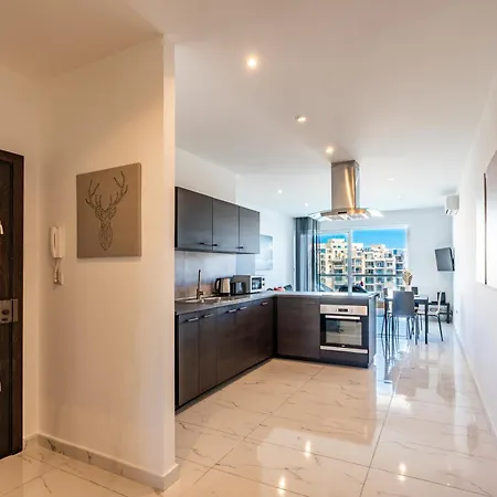 Scenic View 2br Flat In St Julian's Bay By Arco Collection San Giuliano