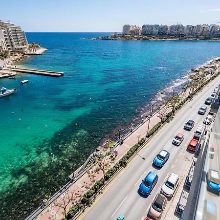 Scenic View 2br Flat In St Julian's Bay By Arco Collection * Saint Julian's