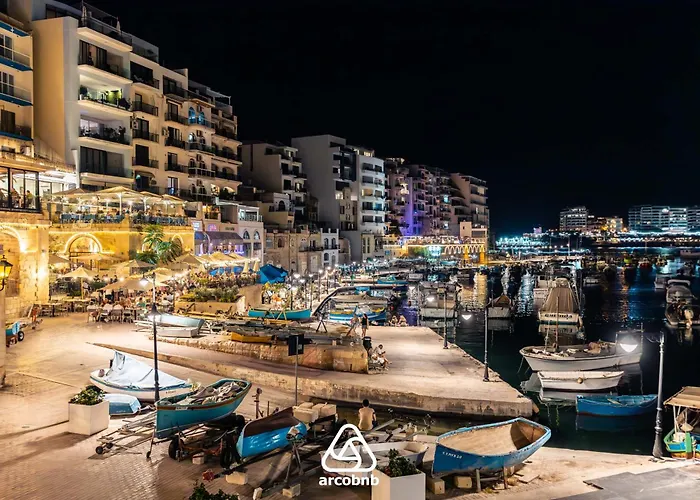 Scenic View 2br Flat In St Julian's Bay By Arco Collection * Saint Julian's