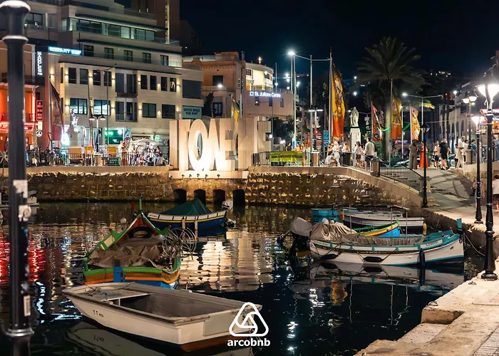 Scenic View 2br Flat In St Julian's Bay By Arco Collection