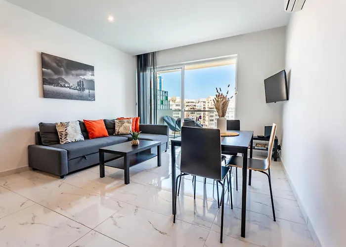 Scenic View 2br Flat In St Julian's Bay By Arco Collection