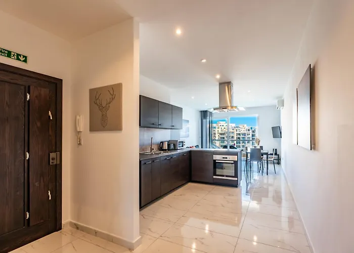Scenic View 2br Flat In St Julian's Bay By Arco Collection Saint Julian's